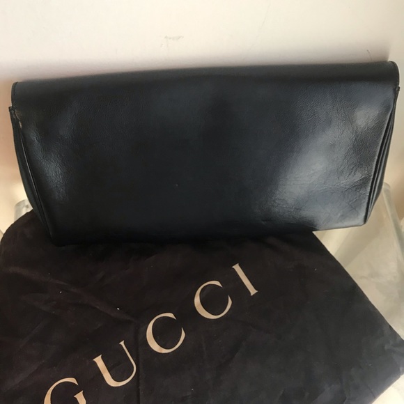 Gucci leather clutch - Picture 2 of 8